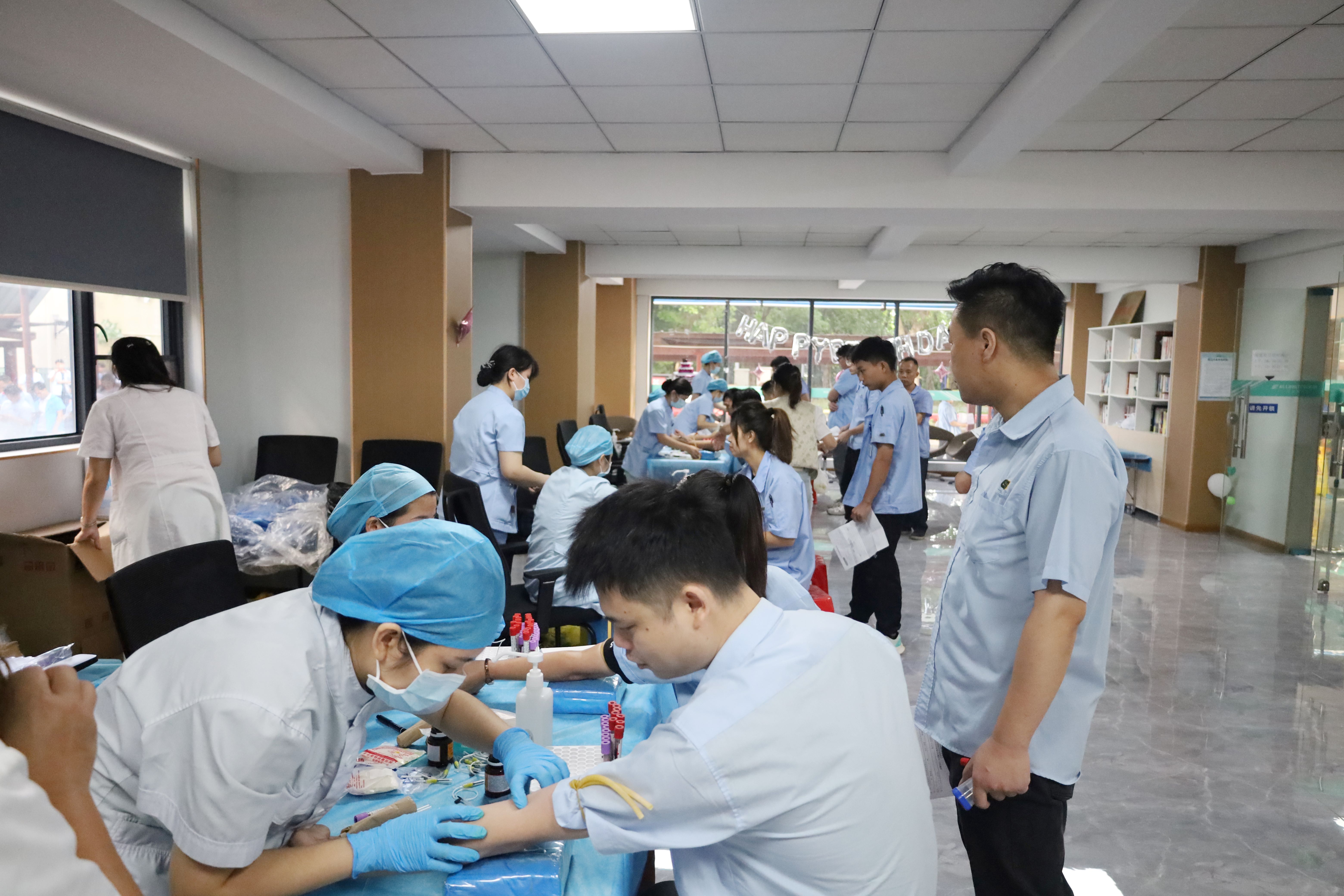 关爱员工，守护健康——新濠娱乐官网电子开展2024年度员工健康体检活动